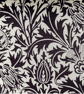 Morris & Co Soft Furnishing FABRIC THISTLE in BROWN - Image 1