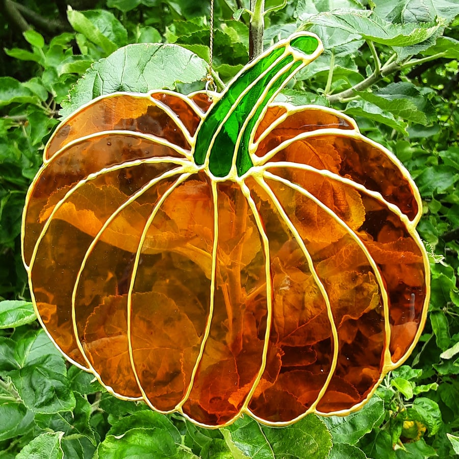 Pumpkin Suncatcher