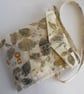 ECO BOTANICAL PRINTED SMALL SHOULDER OR CROSS BODY BAG