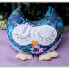 Snoozy owl doorstop - Lupin