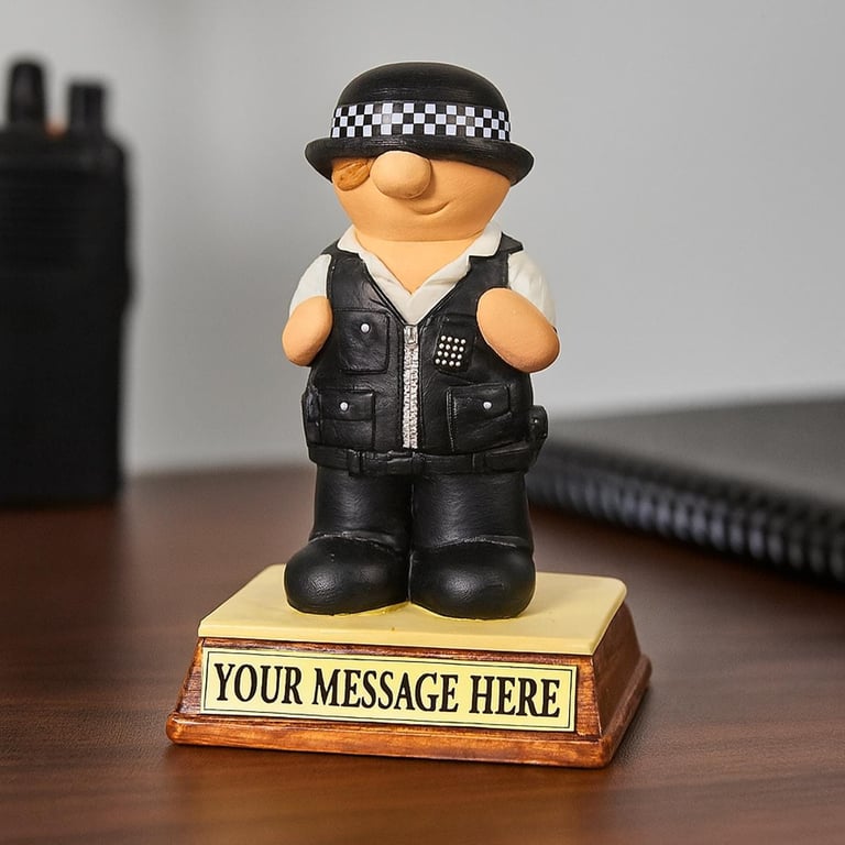 Policewoman gift Female Police Officer Present. Personalised Birthday Promotion