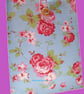 Red & Pink Roses on a light blue background, Book-Tablet Sleeve