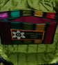  LARGE MULTI COLOURED RIBBON PENCIL BAG - Image 5