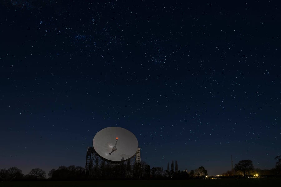 Lovell telescope at Jodrell Bank print