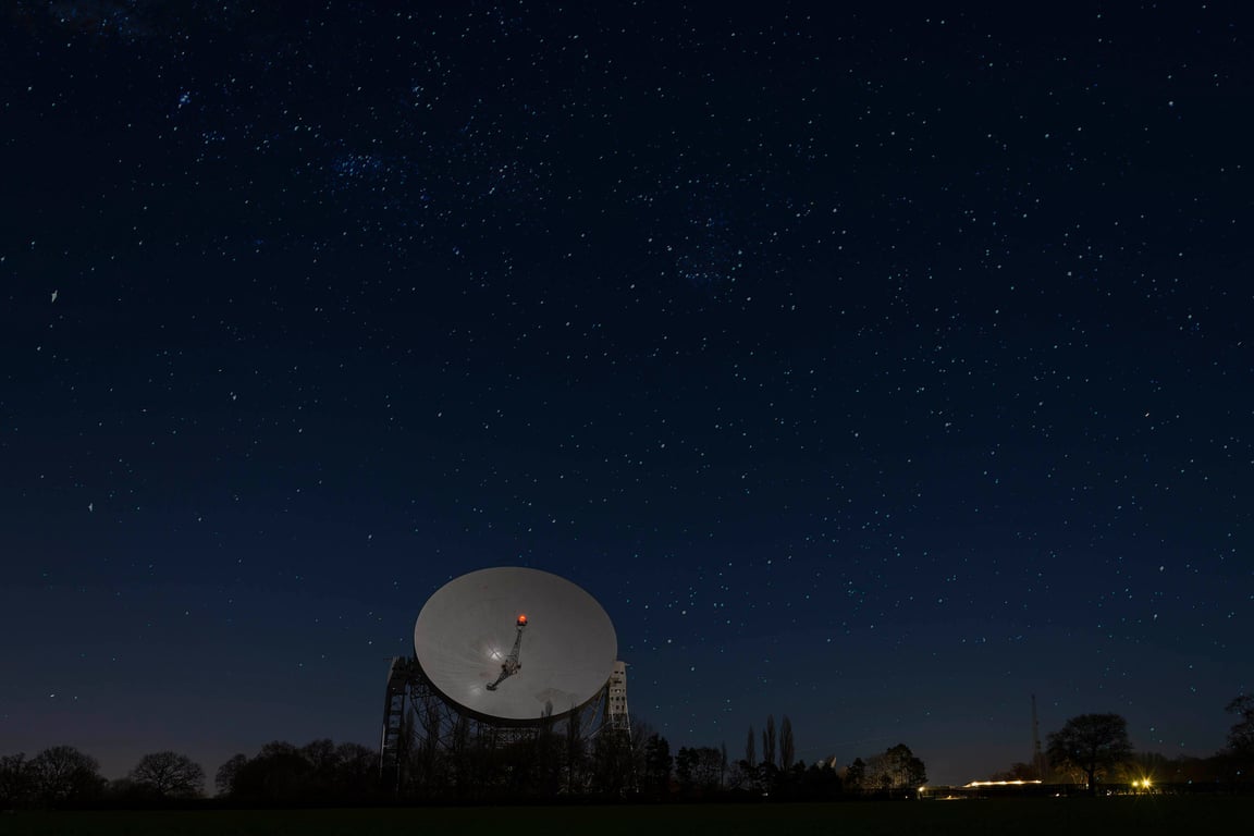 Lovell telescope at Jodrell Bank print