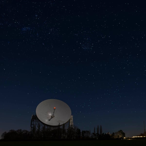 Lovell telescope at Jodrell Bank print