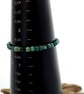 Natural Turquoise Beaded Bracelet with Adjustable Slider Clasp, Sterling Silver - Image 5