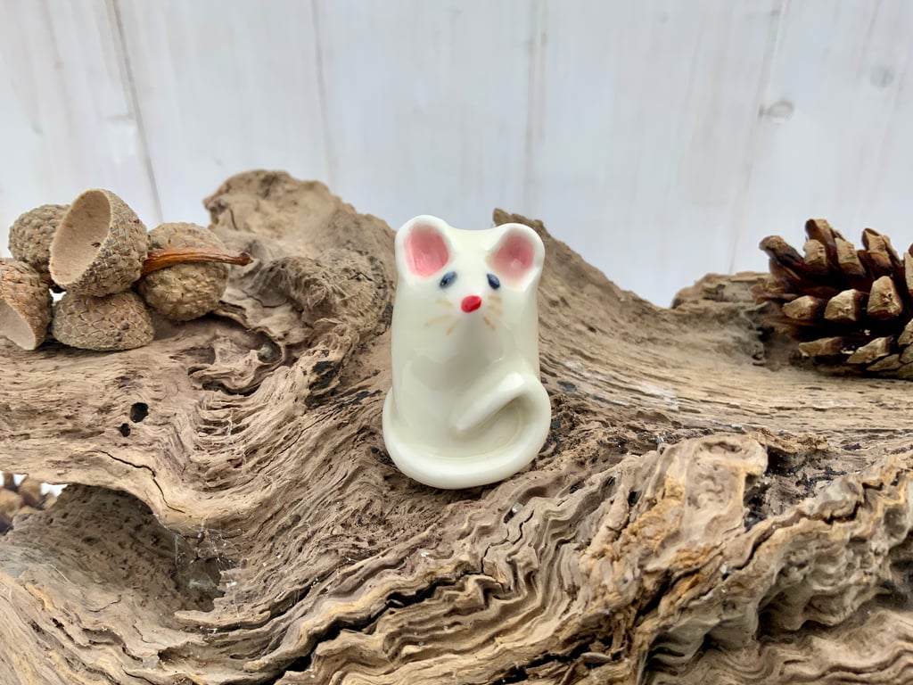 Handmade Ceramic Field Mouse