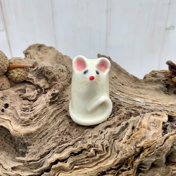 Handmade Ceramic Field Mouse