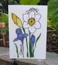 Daffodil & Crocus Greetings Card - Image 1