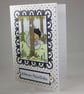 Handmade child's birthday card - fairy in the woods - magical birthday - Image 4