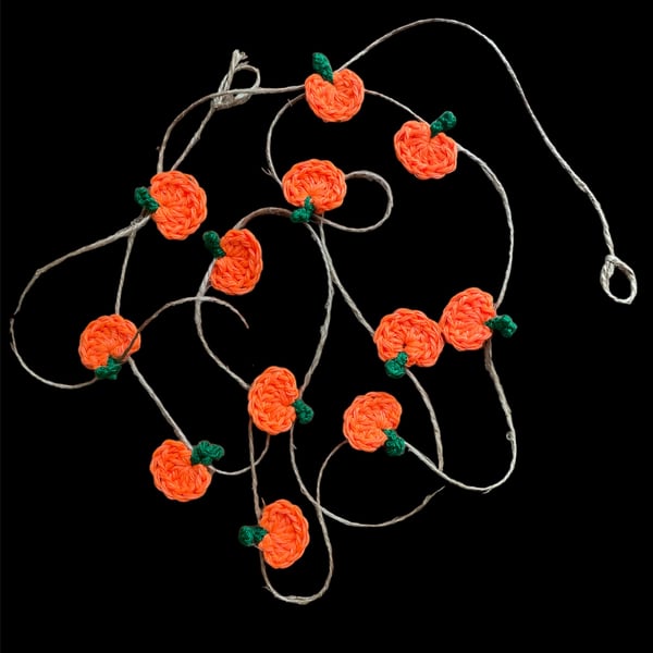 Pumpkin Bunting, Halloween Bunting, Autumn Bunting, Free Postage