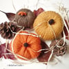 Fall colours pumpkins (3) - Halloween party decor - Thanksgiving pumpkins