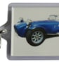 Caterham Seven Classic 2004 - Keyring with 50x35mm Insert - Car Enthusiast