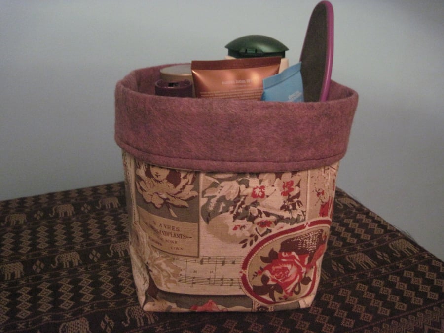 Fabric Storage Box - Christmas present ideas!