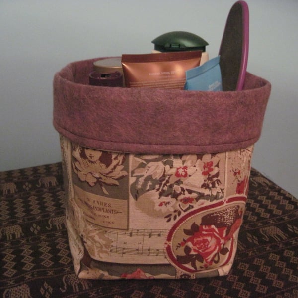 Fabric Storage Box - Christmas present ideas!