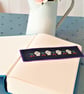 Skull and Cherries cross stitch bookmark - Image 5