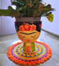 colourful crochet mandala doily - Image 3