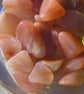 10 Peach Aventurine Crystal Polished Tumblestones, Craft, Mosaic, Grid, Chakra - Image 3