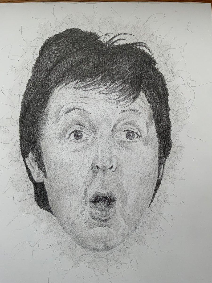 A portrait of Paul McCartney