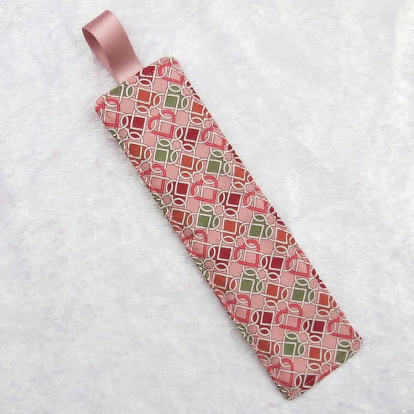 Bookmark, Liberty Tana Lawn bookmark, hearts