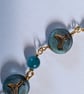 Apatite and Glass Beaded Bird Bracelet - Image 4