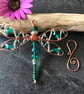 RESERVED -Green Dragonfly Hanging Decoration - Image 2