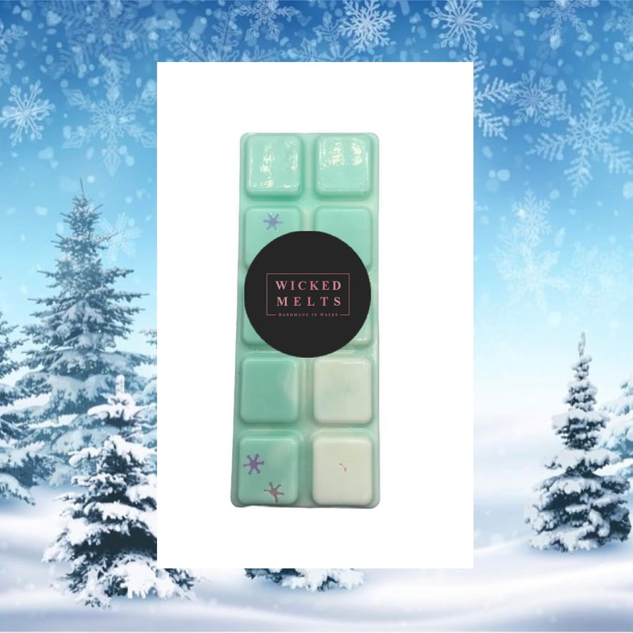 Frosted Eucalyptus Wax Melt – Snap Bar