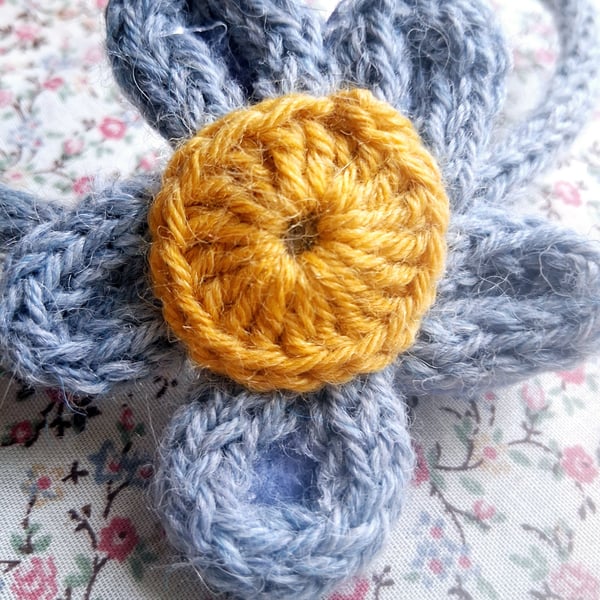 cute wool crochet hairband alice band no h9