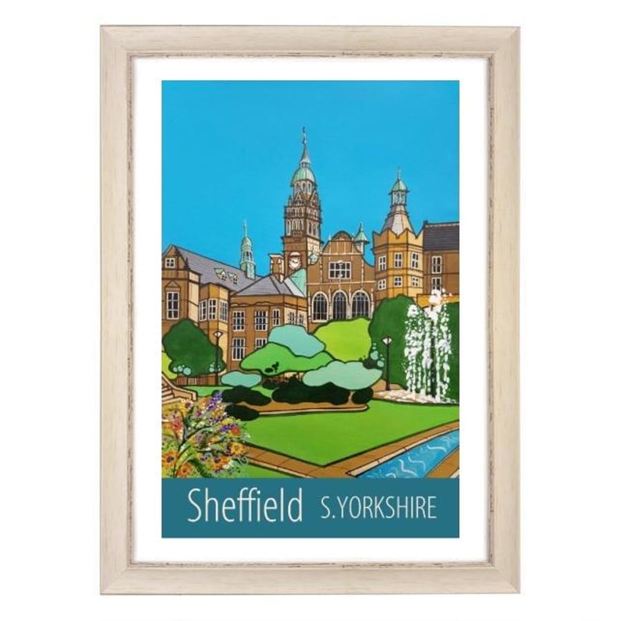 Sheffield - white frame