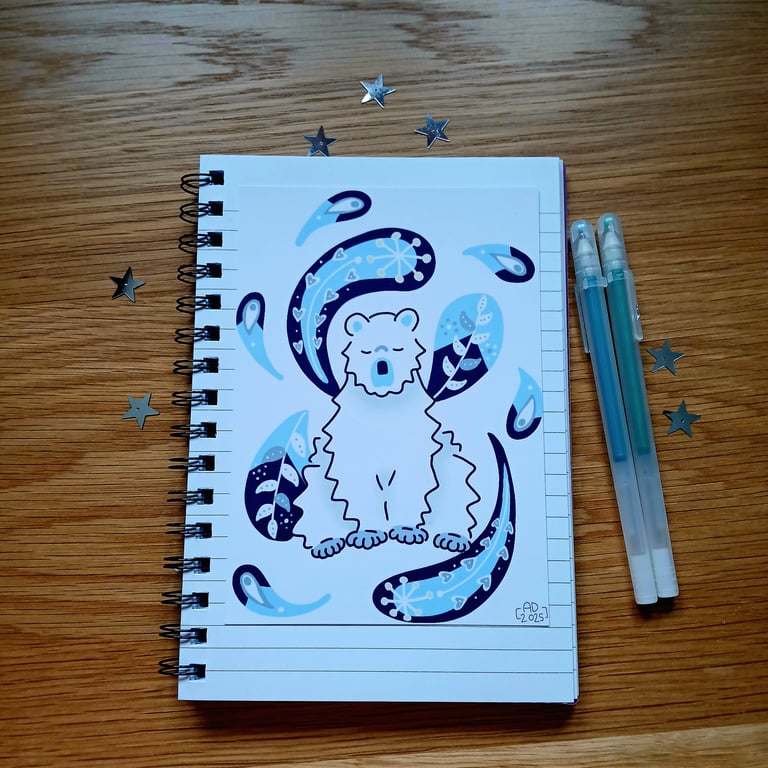 Polar Bear Art Print