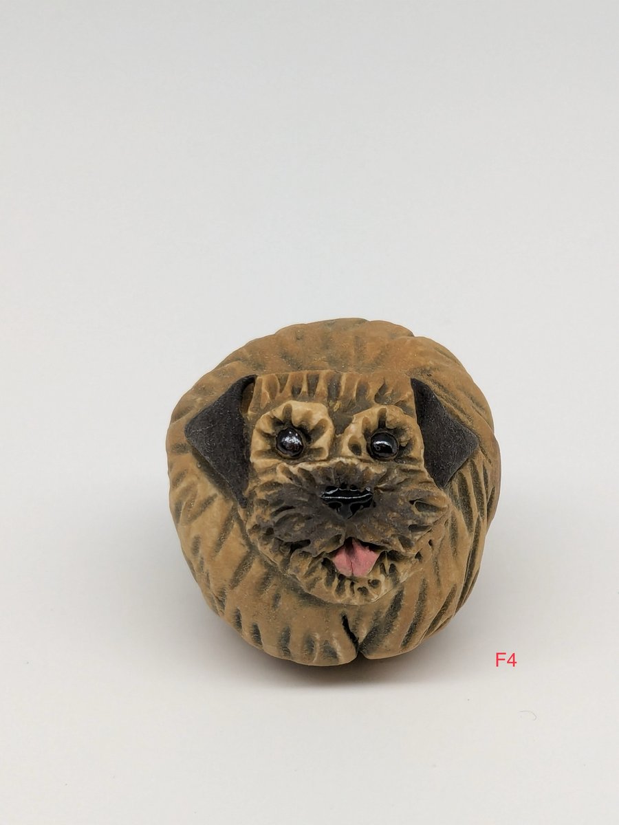 Little Border Terrier Ornament- F4