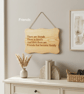 Wooden Quote Wall Sign Decoration - Image 4