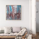 "Water and Sand" Original Abstract Painting 