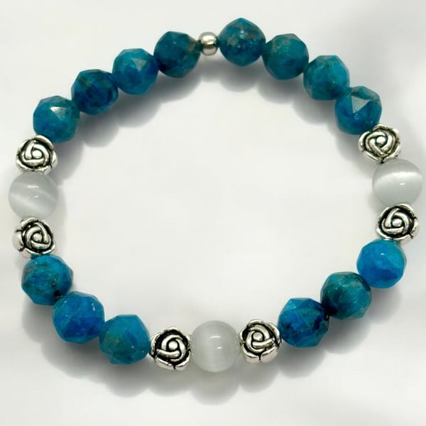 Apatite Gemstone Bracelet
