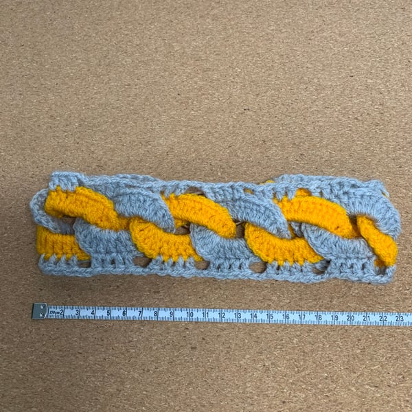 Crochet hair band