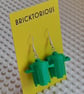 Lego Dustbin Earrings - Image 1