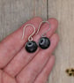 Dandelion Seed Resin Earrings, 304 Stainless Steel, Made in Scotland - Image 2