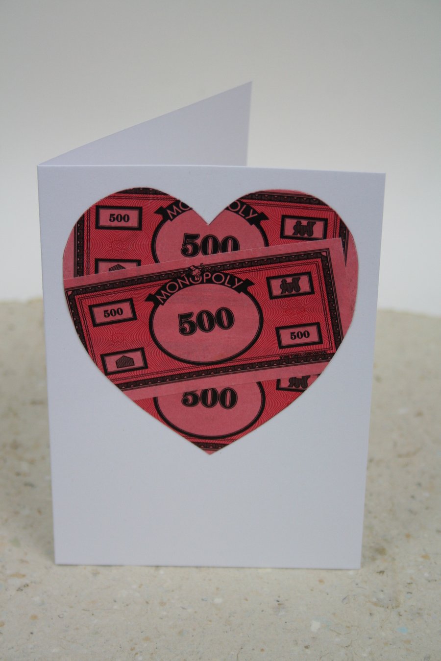 Monopoly Valentine card
