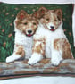 Lovely Corgi pups waiting for some fun cushion  - Image 1