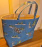 Christmas gift bag: Peter Rabbit on blue - Image 2