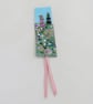 Garden Bookmark - embroidered and painted - Image 5