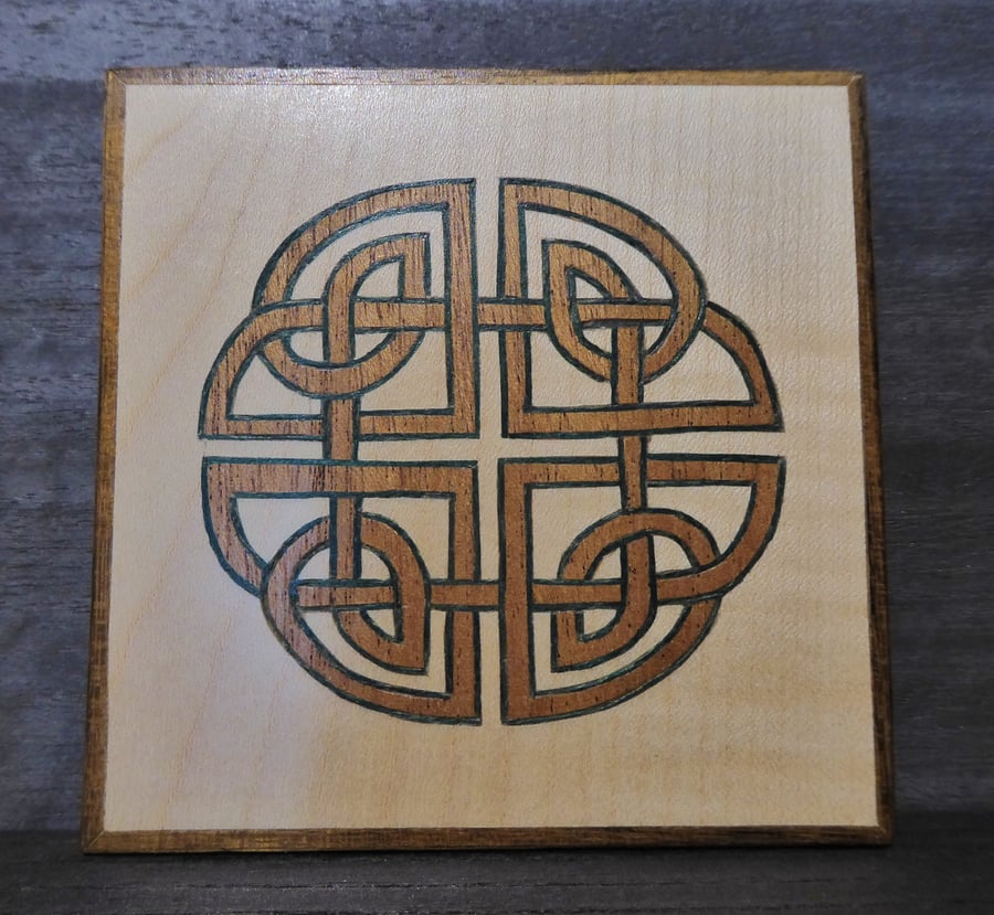 Wood Veneer Coaster