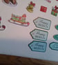 Christmas toppers for card making. Ref 410 - Image 3