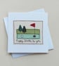Personalised Golf Birthday Card - Image 1