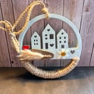 Coastal Cottage Hanging Decoration