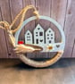 Coastal Cottage Hanging Decoration
