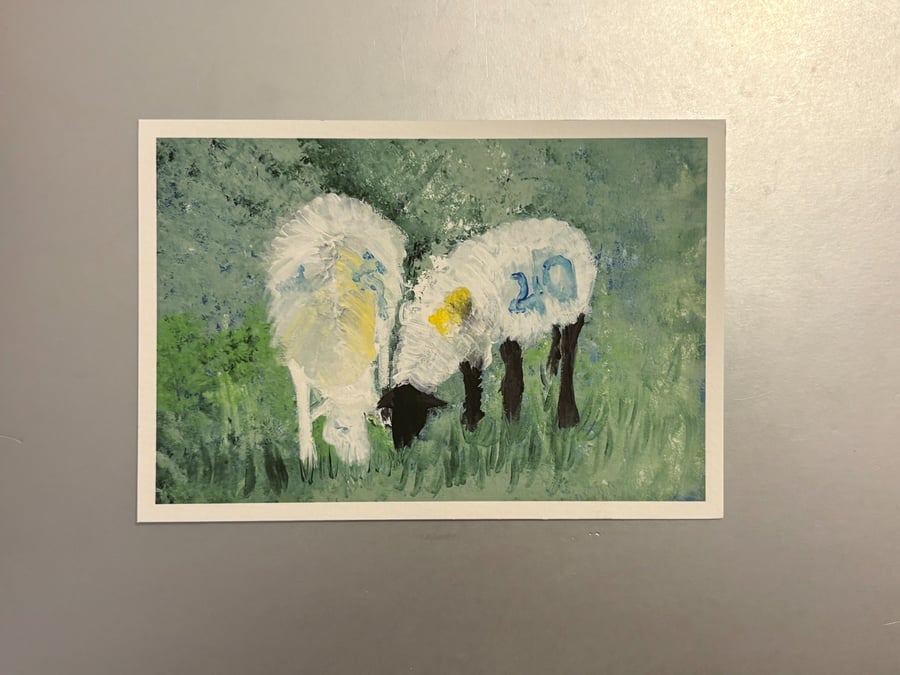 Sheep Small Fine Art Print 