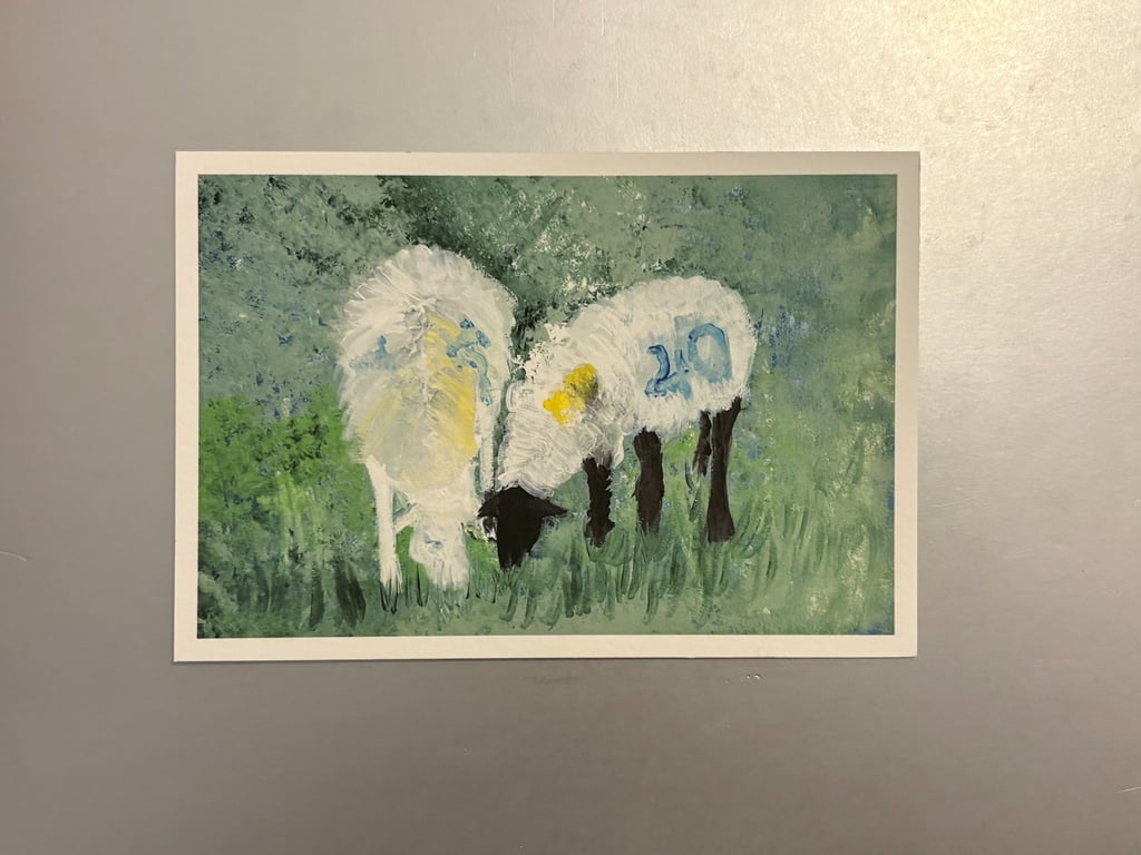 Sheep Small Fine Art Print 