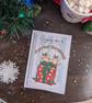Cute Cat Christmas Cards Pack or Single - A6 Monty & Mabel Funny Festive Cards - Image 5
